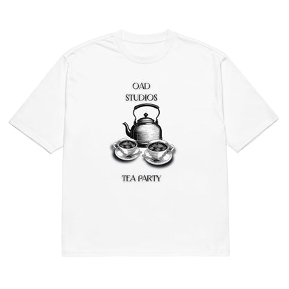 Tea Party Oversized Heavyweight T-shirt - OAD Studios